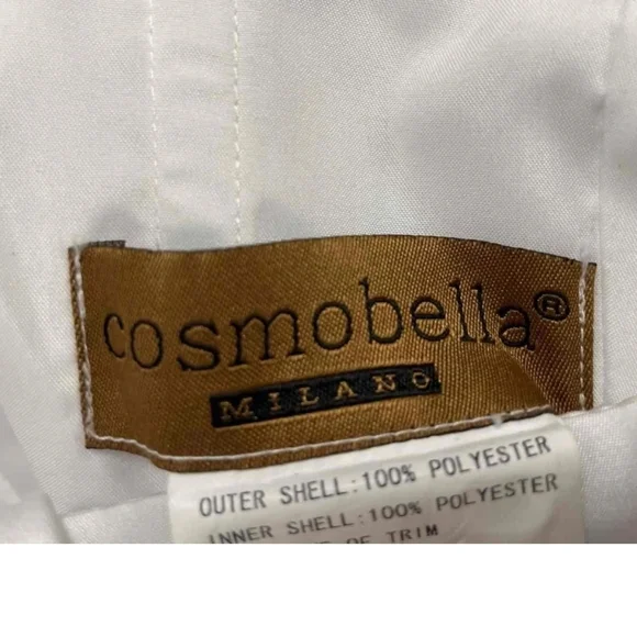COSMOBELLAElegant  Layered White Wedding Coset Style Sz 10- 12 - Picture 3 of 6